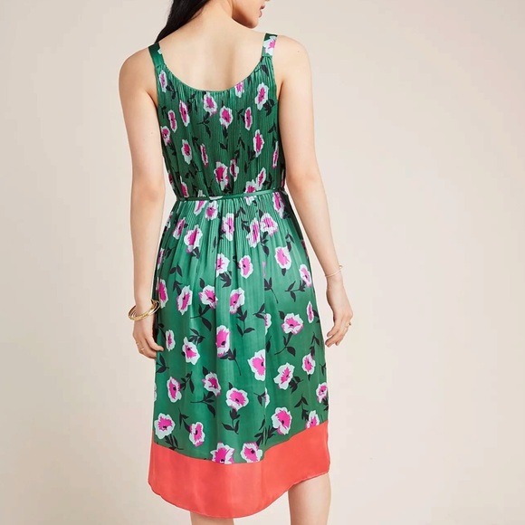 Anthropologie Mireille Pleated Dress - Picture 2 of 5